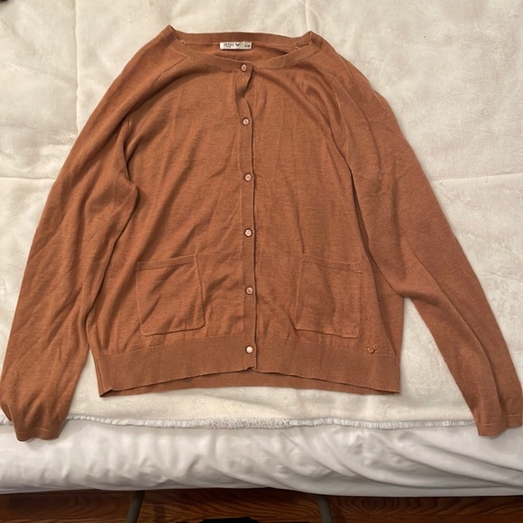 Light Brown Orfeo Paris Cardigan - Picture 1 of 8